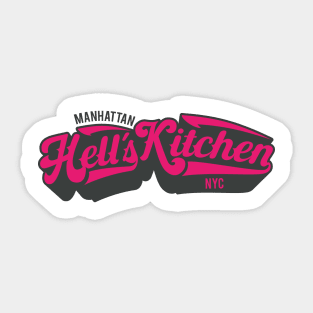 New York Hell´s Kitchen  - Hell´s Kitchen  - Hell´s Kitchen  Manhattan Sticker